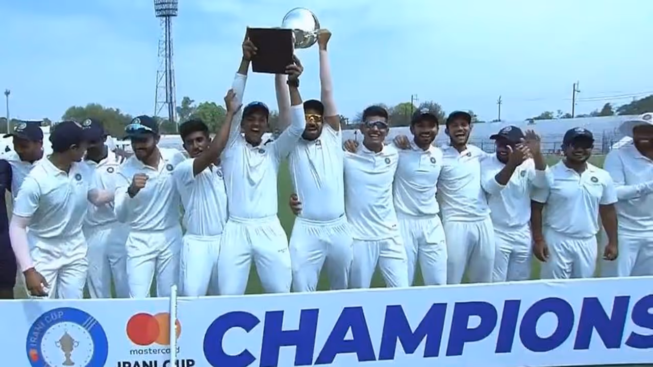 Irani Cup 2022 23: Rest of India retains title after crushing Madhya Pradesh by 238 runs; netizens applaud Irani Cup 2022 23: Rest of India retains title after crushing Madhya Pradesh by 238 runs; netizens applaud