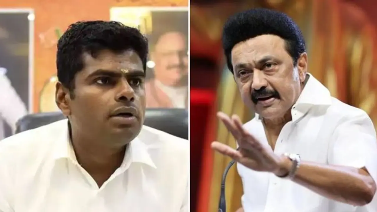 எல்லாமே வன்மம்.. அரைக்கால் வேக்காட்டு அண்ணாமலை தெரிந்து கொள்ளட்டும்! பாஜகவை வெளுத்து வாங்கிய திமுக !! எல்லாமே வன்மம்.. அரைக்கால் வேக்காட்டு அண்ணாமலை தெரிந்து கொள்ளட்டும்! பாஜகவை வெளுத்து வாங்கிய திமுக !!