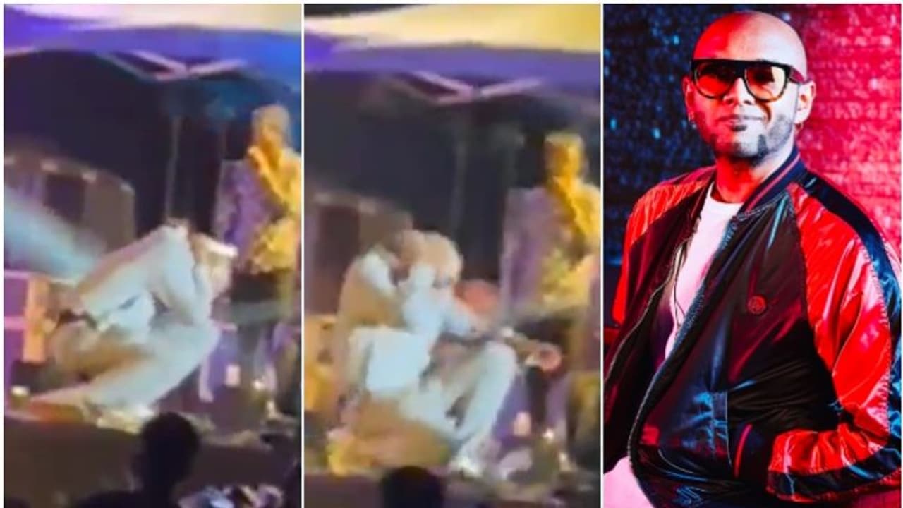 ಹಾಡುವಾಗ ತಲೆಗೆ ಬಡಿದ ಡ್ರೋನ್: ವೇದಿಕೆಯಲ್ಲೇ ಕುಸಿದ ಖ್ಯಾತ ಗಾಯಕ ಬೆನ್ನಿ ದಯಾಳ್, ವಿಡಿಯೋ ವೈರಲ್ 