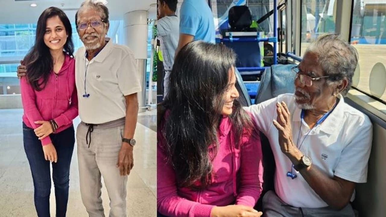 பாரதிராஜா சார் எப்போதுமே ஒரு லெஜெண்ட்... நடிகை ரம்யா பாண்டியன் புகழாரம்!!