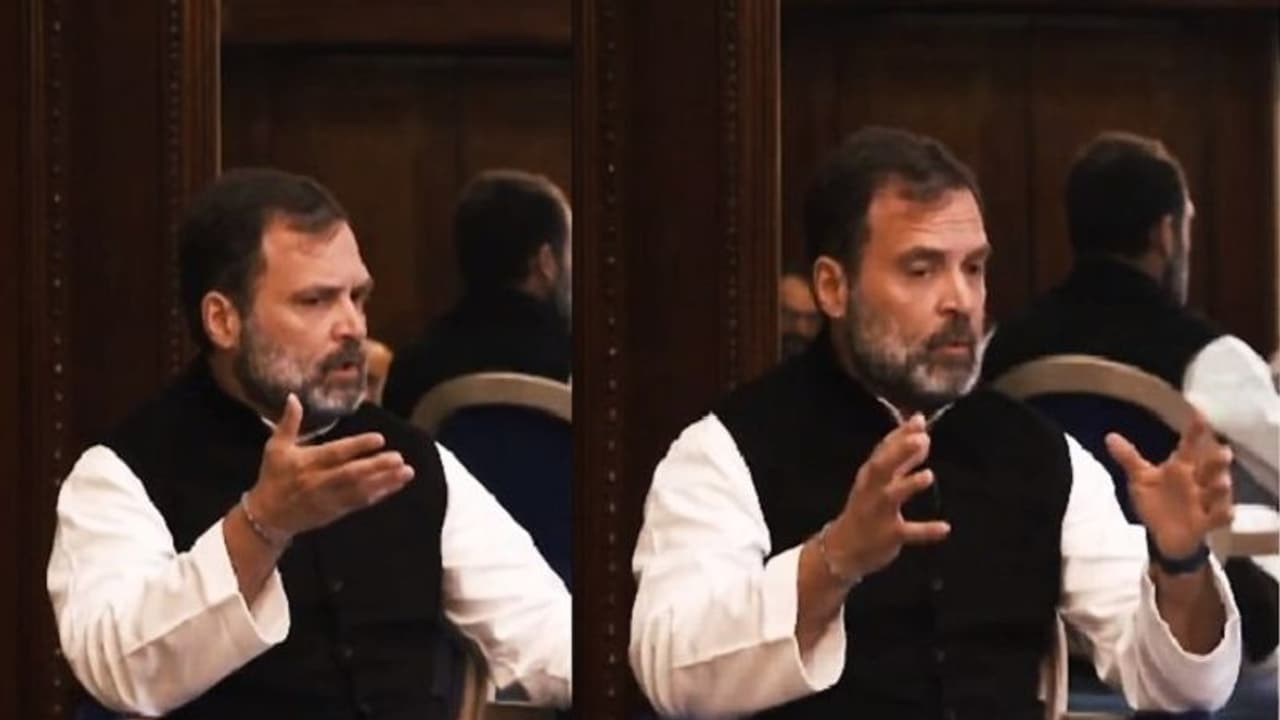 ಭಾರತದ ಸಂಸತ್ತಿನಲ್ಲಿ ವಿಪಕ್ಷಗಳಿಗೆ ಉಸಿರುಗಟ್ಟಿಸುವ ಸ್ಥಿತಿ; ಬಿಜೆಪಿಯದ್ದು ಹೇಡಿತನದ ಸಿದ್ಧಾಂತ: ರಾಹುಲ್‌ ಗಾಂಧಿ ಆರೋಪ