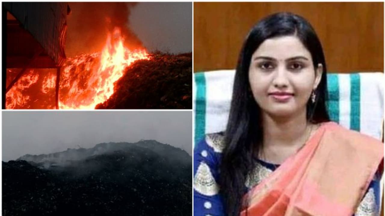 'ബ്രഹ്മപുരത്തെ തീ അണച്ചു, പുക ശമിപ്പിക്കാൻ വ്യോമസേന ഹെലികോപ്ടര് നളെയെത്തും': ജില്ലാ കളക്ടര് 'ബ്രഹ്മപുരത്തെ തീ അണച്ചു, പുക ശമിപ്പിക്കാൻ വ്യോമസേന ഹെലികോപ്ടര് നളെയെത്തും': ജില്ലാ കളക്ടര്