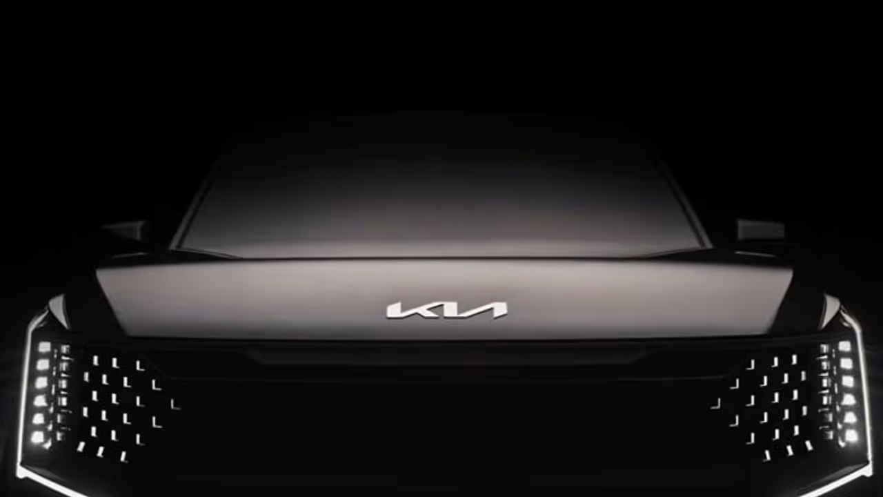 Kia EV9 electric SUV teased ahead of global debut in March