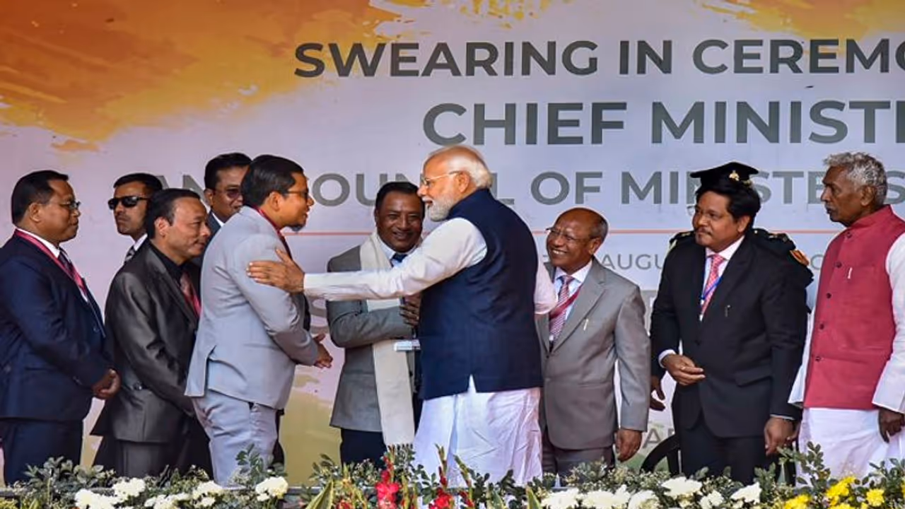NPP chief Conrad Sangma sworn in as Meghalaya CM for second consecutive term; check details