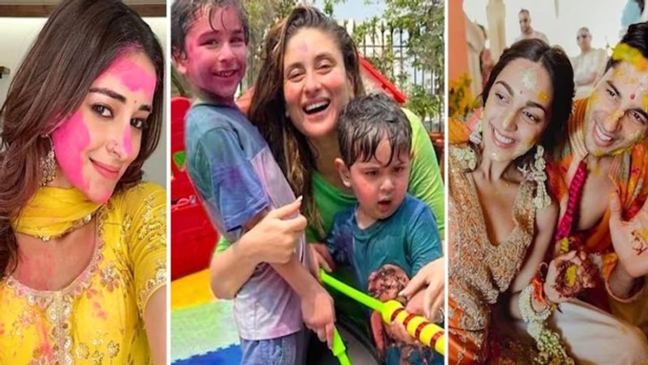 Holi 2023: Ajay Devgn, Ananya Panday, Sidharth Kiara, Kartik Aaryan and other celebs send colourful wishes Holi 2023: Ajay Devgn, Ananya Panday, Sidharth Kiara, Kartik Aaryan and other celebs send colourful wishes