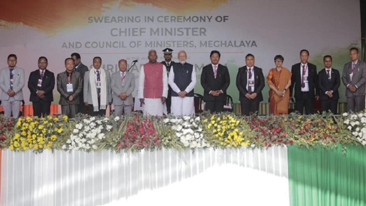 5ನೇ ಬಾರಿಗೆ ನಾಗಾಲ್ಯಾಂಡ್ ಸಿಎಂ ಆಗಿ ನೆಫಿಯೋ ರಿಯೋ ಪ್ರಮಾಣವಚನ, ಮೋದಿ ಶಾ ಭಾಗಿ!