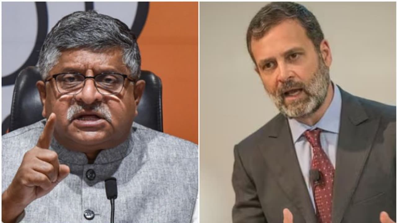 ലണ്ടൻ പ്രസംഗം മുൻനിർത്തി രാഹുലിനെതിരെ ബിജെപി നീക്കം, 'അവകാശ ലംഘന നോട്ടീസ്'; തിരിച്ചടിച്ച് രാഹുലും കോൺഗ്രസും