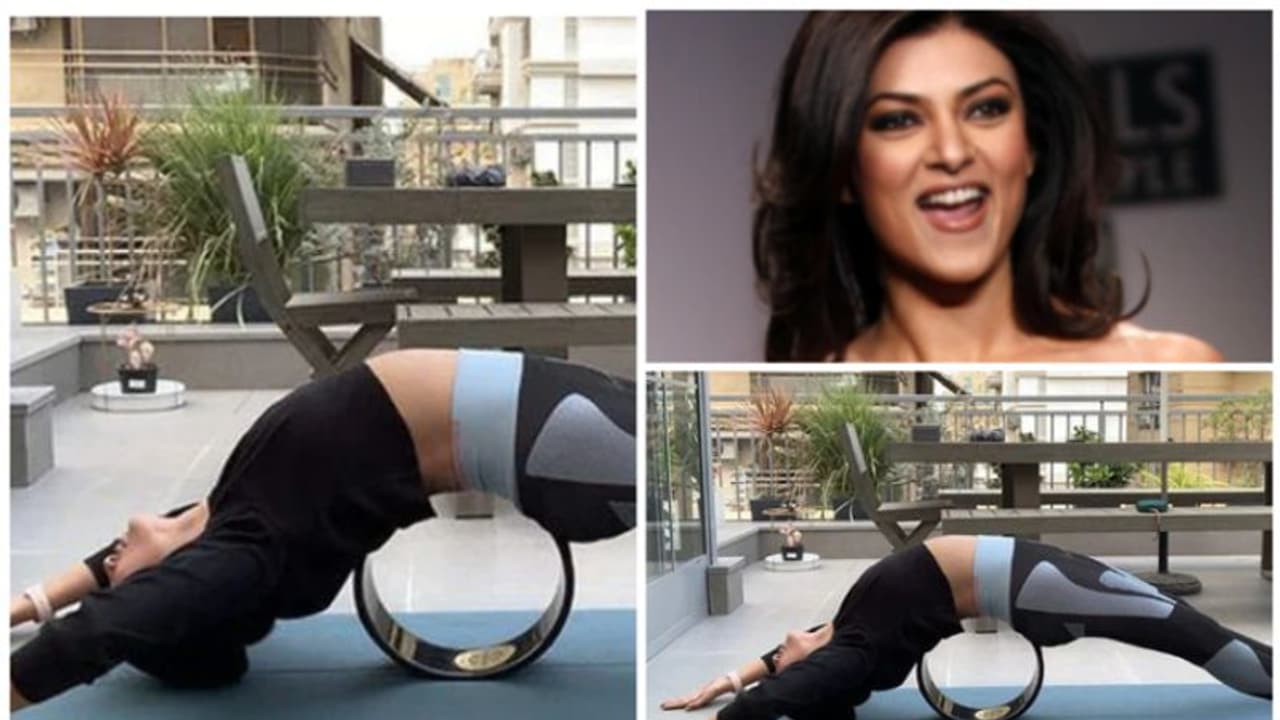 ഹൃദയാഘാതത്തില്‍ നിന്നും രക്ഷപ്പെട്ട സുസ്മിത വ്യായാമം വീണ്ടും ആരംഭിച്ചു; നടിക്ക് കൈയ്യടി