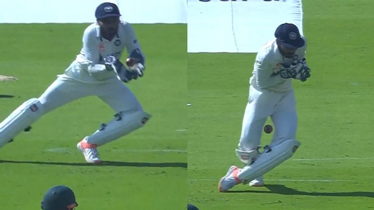 ബാറ്റിംഗില് മാത്രമല്ല, കീപ്പിംഗിലും പിഴച്ച് ഭരത്, കൈവിട്ടത് ട്രാവിസ് ഹെഡിന്റെ അനായാസ ക്യാച്ച് ബാറ്റിംഗില് മാത്രമല്ല, കീപ്പിംഗിലും പിഴച്ച് ഭരത്, കൈവിട്ടത് ട്രാവിസ് ഹെഡിന്റെ അനായാസ ക്യാച്ച്