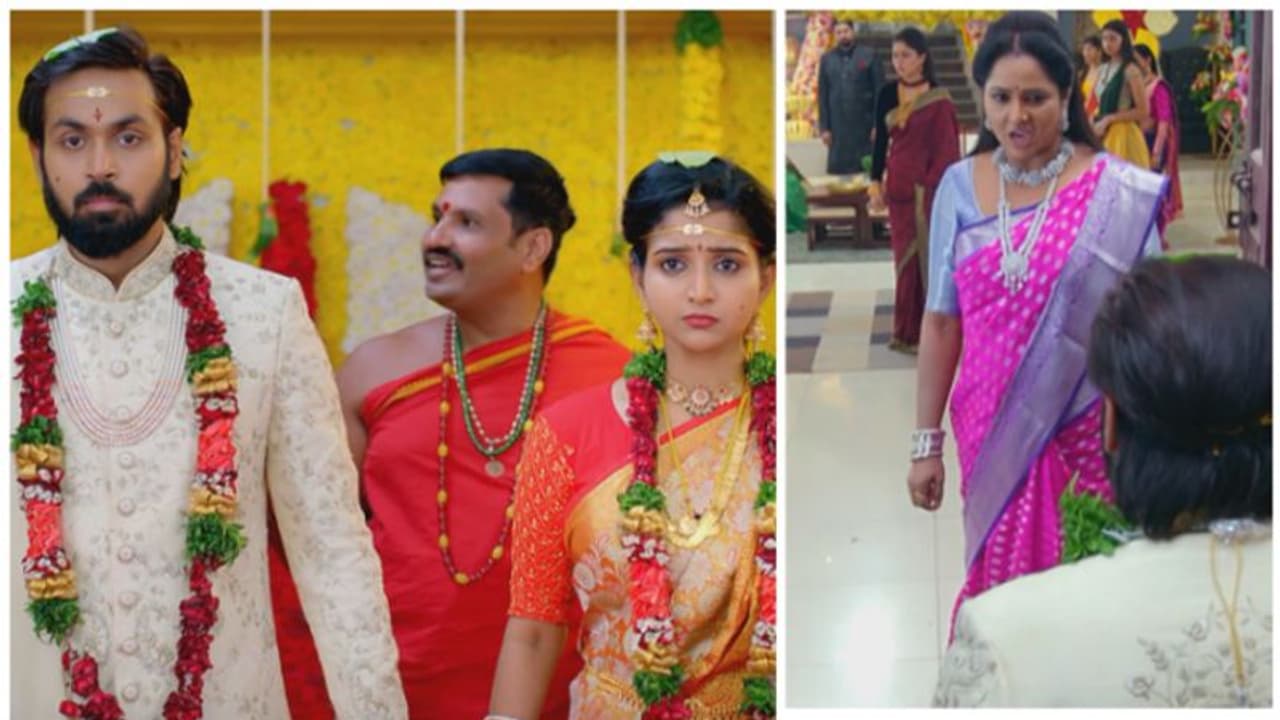 Brahmamudi: కావ్యని వదిలేసి వెళ్లాలనుకుంటున్న రాజ్.. కోడల్ని బయటికి గేంటేసిన అపర్ణ! Brahmamudi: కావ్యని వదిలేసి వెళ్లాలనుకుంటున్న రాజ్.. కోడల్ని బయటికి గేంటేసిన అపర్ణ!