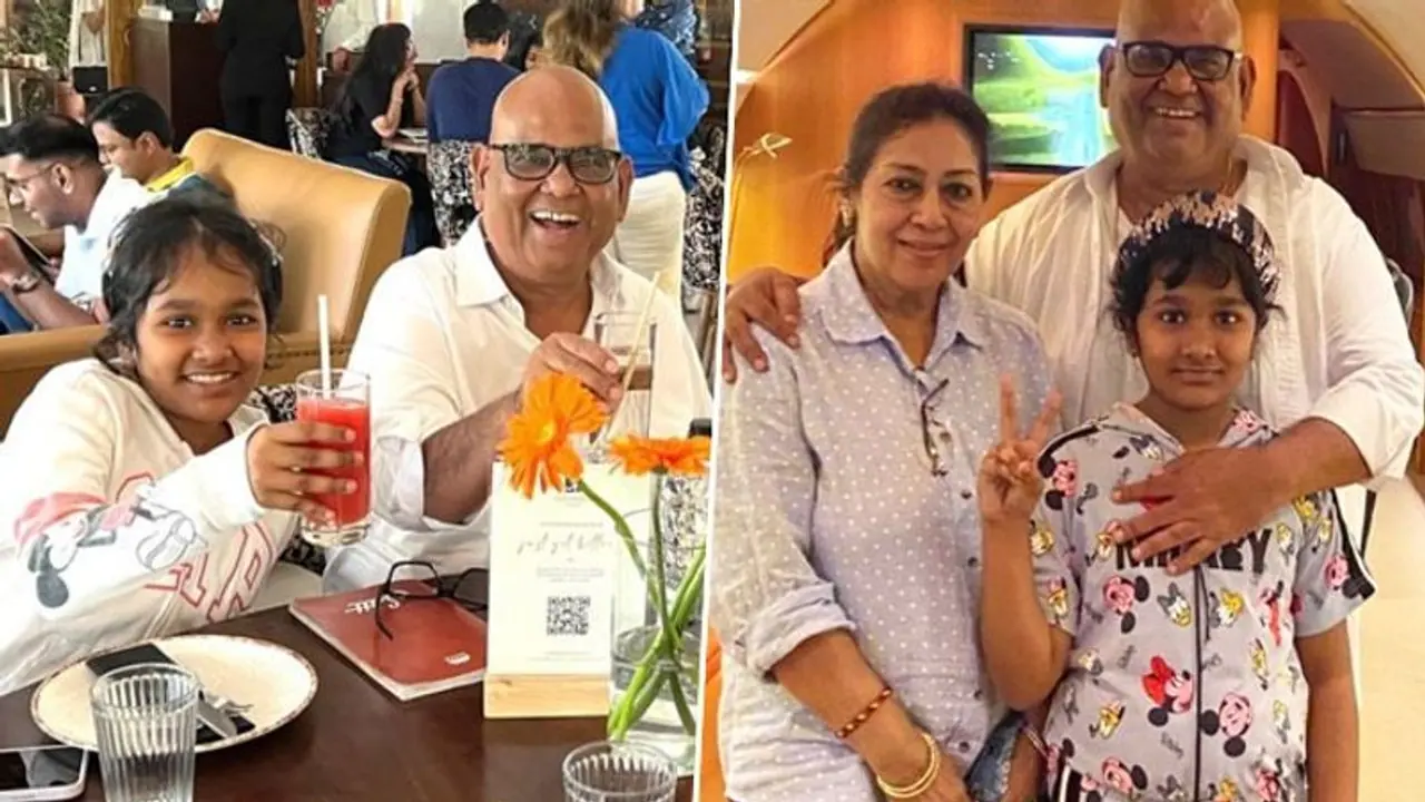 Who is Satish Kaushik's wife? Also know about his 10 year old daughter Vanshika Who is Satish Kaushik's wife? Also know about his 10 year old daughter Vanshika