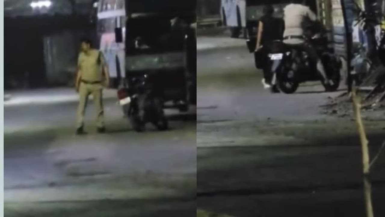 Viral Video: நடுரோட்டில் பெண்ணுக்கு பாலியல் தொல்லை கொடுத்த ம.பி. போலீஸ்!