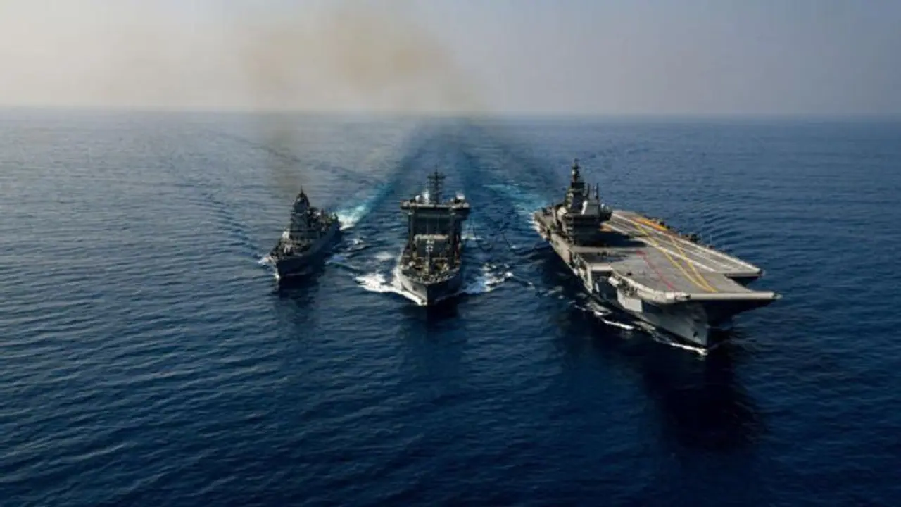 Indian Navy's timely response thwarts hijack attempt on Somalia bound ship in Arabian Sea