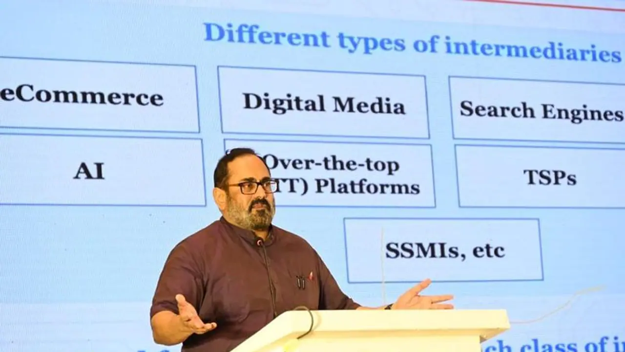 ಐಟಿ ಆಕ್ಟ್‌ಗೆ ಪರ್ಯಾಯವಾಗಿ ಡಿಜಿಟಲ್ ಇಂಡಿಯಾ ಬಿಲ್: ರಾಜೀವ್ ಚಂದ್ರಶೇಖರ್