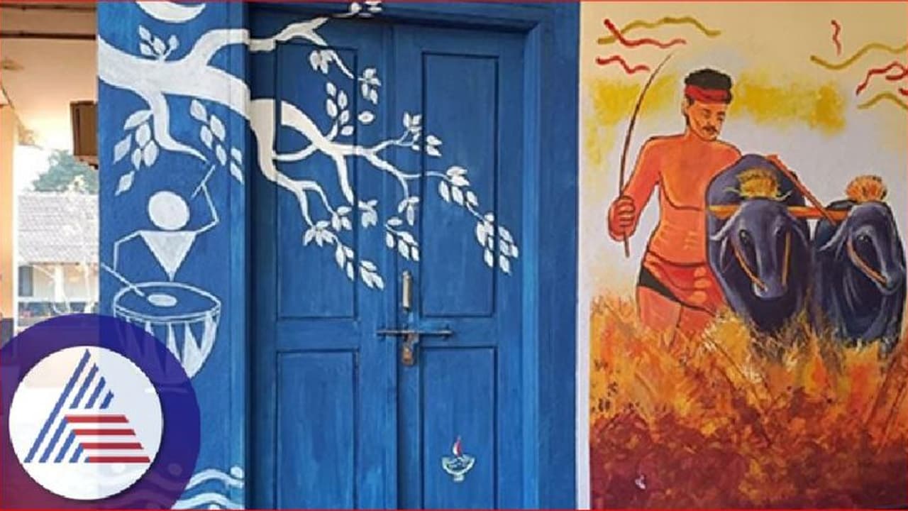 ವಿಧಾನಸಭಾ ಚುನಾವಣೆ: ಚಿತ್ರಕಲೆಯಿಂದ ಸಿಂಗಾರಗೊಂಡಿರುವ ಮತಗಟ್ಟೆಗಳು!