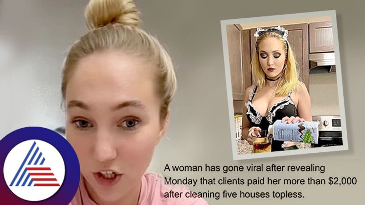 ಟಾಪ್ಲೆಸ್ ಆಗಿ ಮನೆಕೆಲಸ ಮಾಡೋದಕ್ಕೆ ಈಕೆ ಪಡೆಯೋ ಸ್ಯಾಲರಿ ಕೇಳಿದ್ರೆ ತಲೆತಿರುಗುತ್ತೆ! ಟಾಪ್ಲೆಸ್ ಆಗಿ ಮನೆಕೆಲಸ ಮಾಡೋದಕ್ಕೆ ಈಕೆ ಪಡೆಯೋ ಸ್ಯಾಲರಿ ಕೇಳಿದ್ರೆ ತಲೆತಿರುಗುತ್ತೆ!