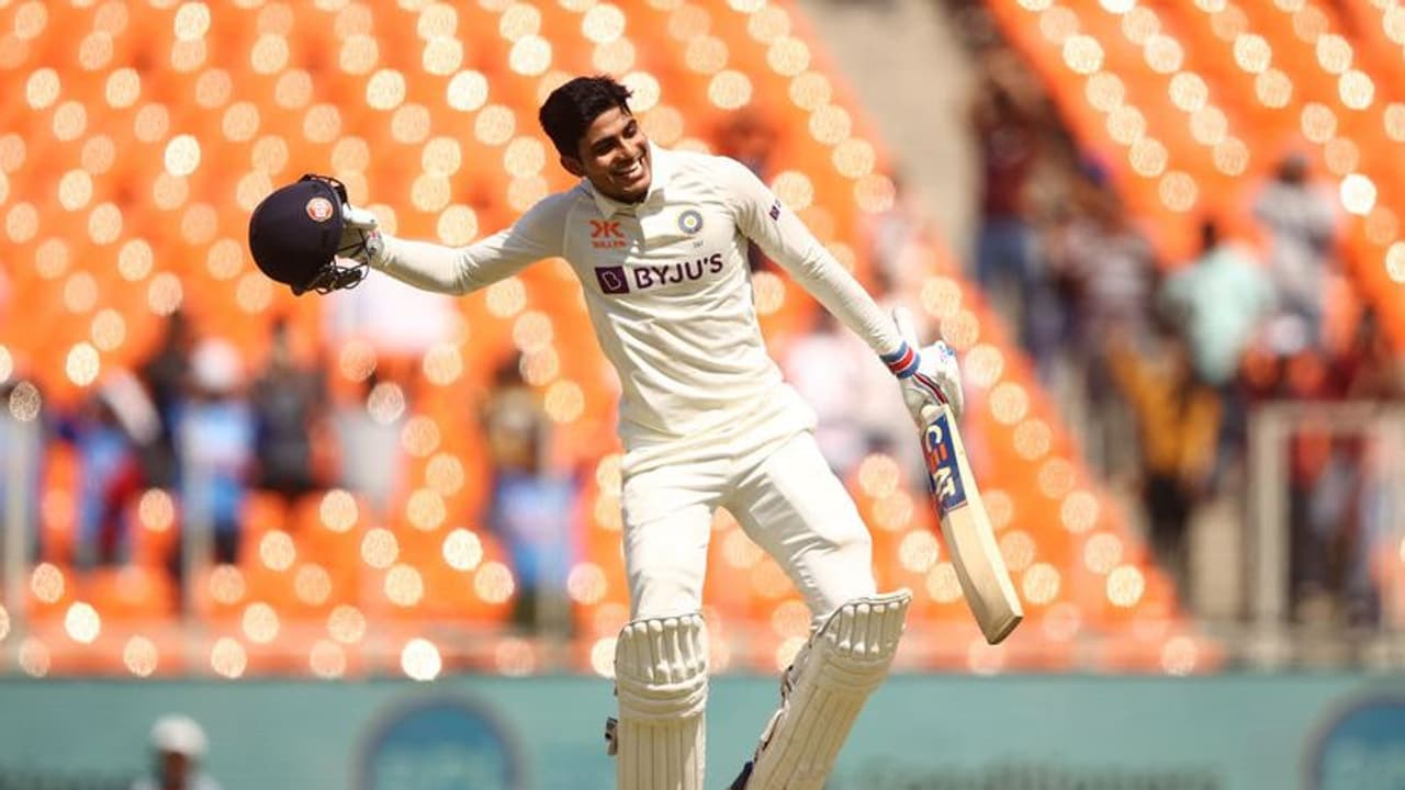 ഗില്ലിന് സെഞ്ചുറി, പൂജാര പുറത്ത്; അഹമ്മദാബാദ് ടെസ്റ്റില്‍ തിരിച്ചടിച്ച് ഇന്ത്യ