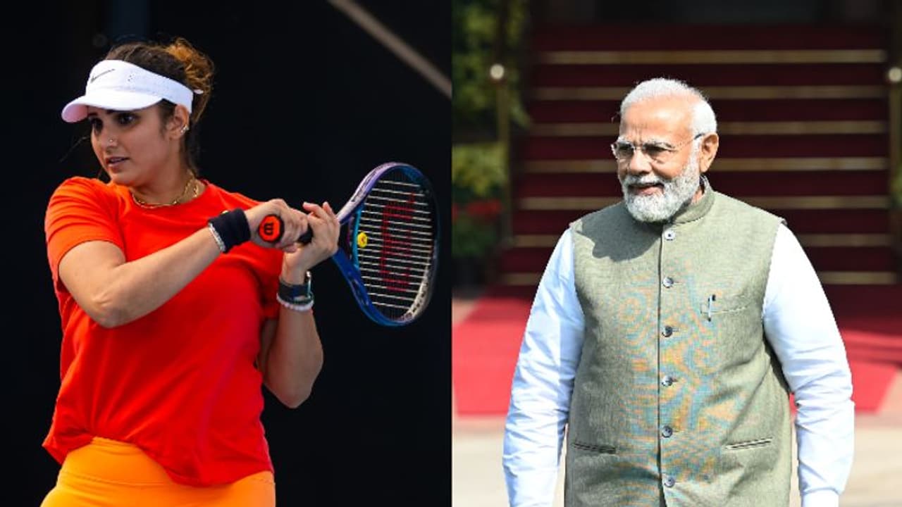 സാനിയ മിര്‍സയ്ക്ക് നന്ദി അറിയിച്ച് പ്രധാനമന്ത്രി; രാജ്യത്തെ പ്രതിനിധീകരിച്ചതില്‍ എന്നും അഭിമാനമെന്ന് ഇതിഹാസം