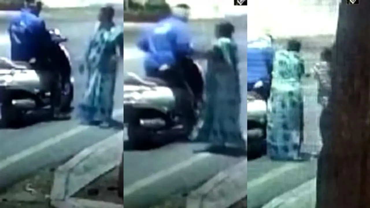 கோவையில் தாலிச் செயினை பறித்துச் சென்ற ராணுவ வீரரை மடக்கி பிடித்த பொதுமக்கள்