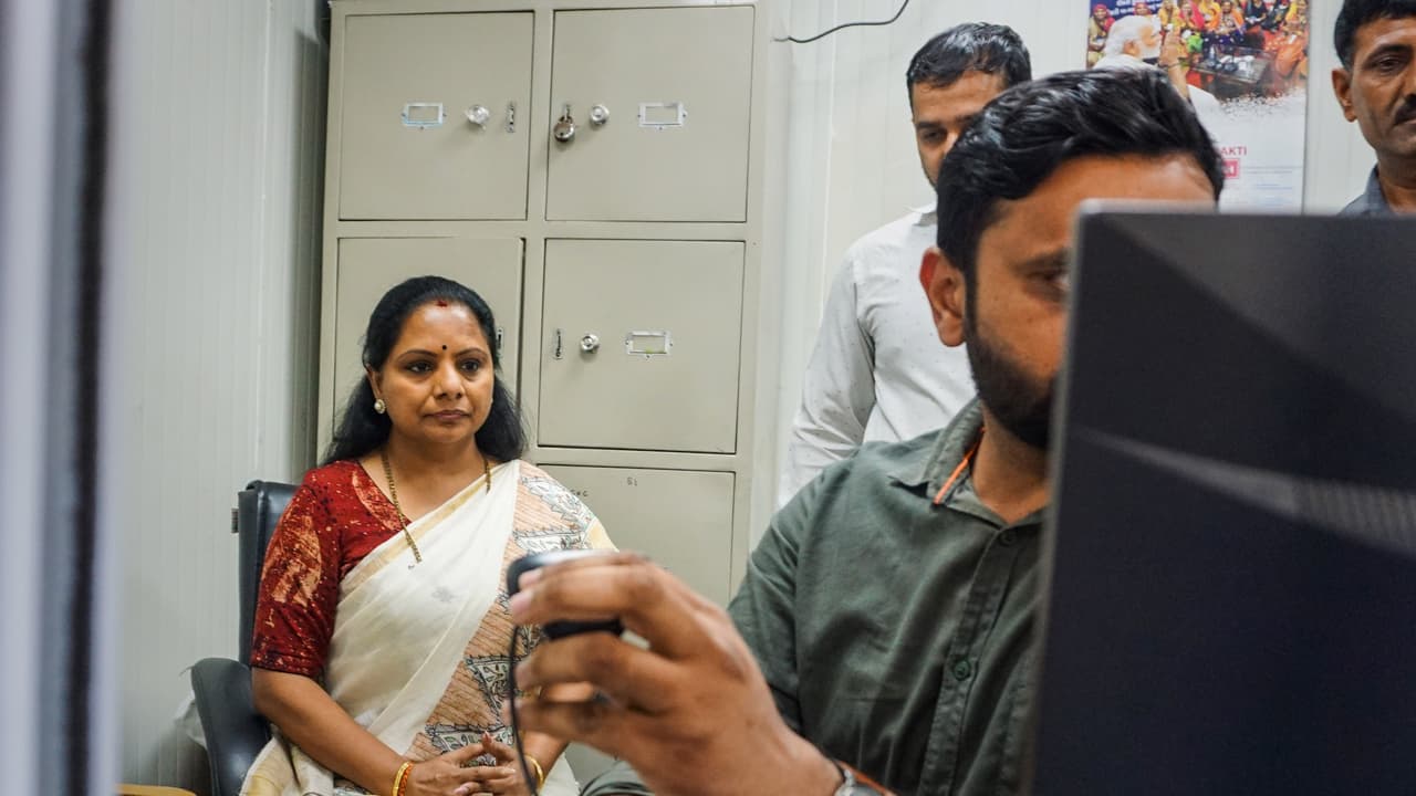 BRS MLC K Kavitha BRS MLC K Kavitha