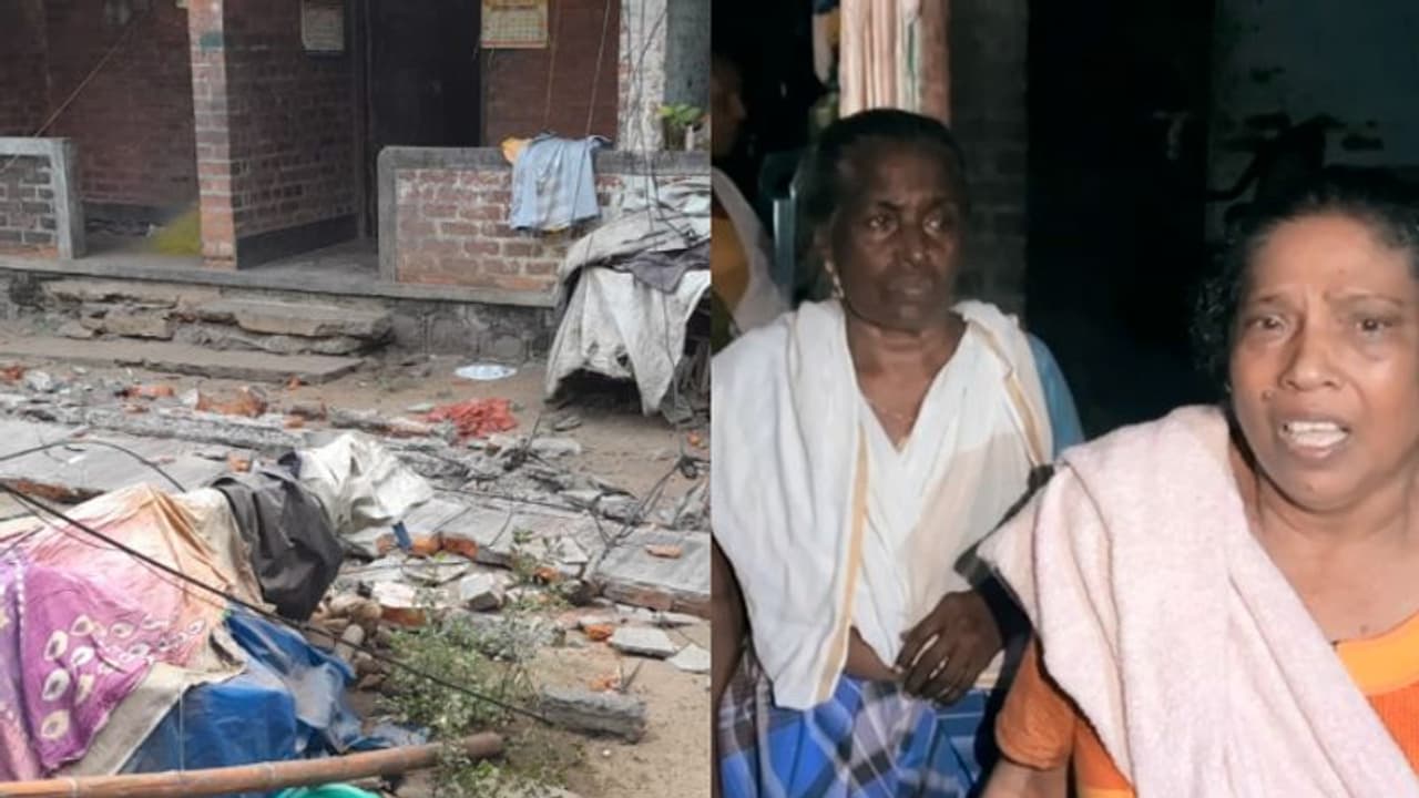 നിർധനരായ 16 കുടുംബങ്ങൾക്ക് ആശ്രയമായ കെട്ടിടം; വലിയ ശബ്ദത്തോടെ ഒരു ഭാഗം പൊട്ടിവീണു, വൻ ദുരന്തം ഒഴിവായി നിർധനരായ 16 കുടുംബങ്ങൾക്ക് ആശ്രയമായ കെട്ടിടം; വലിയ ശബ്ദത്തോടെ ഒരു ഭാഗം പൊട്ടിവീണു, വൻ ദുരന്തം ഒഴിവായി