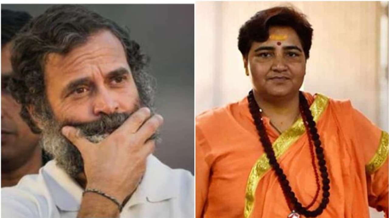 രാഹുലിനെ രാജ്യത്ത് നിന്ന് പുറത്താക്കണമെന്ന് പ്രഗ്യ സിംഗ്, രാഹുലിന്റെ പരാമർശങ്ങൾ പാർലമെൻറിൽ ഉന്നയിക്കാൻ ബിജെപി രാഹുലിനെ രാജ്യത്ത് നിന്ന് പുറത്താക്കണമെന്ന് പ്രഗ്യ സിംഗ്, രാഹുലിന്റെ പരാമർശങ്ങൾ പാർലമെൻറിൽ ഉന്നയിക്കാൻ ബിജെപി