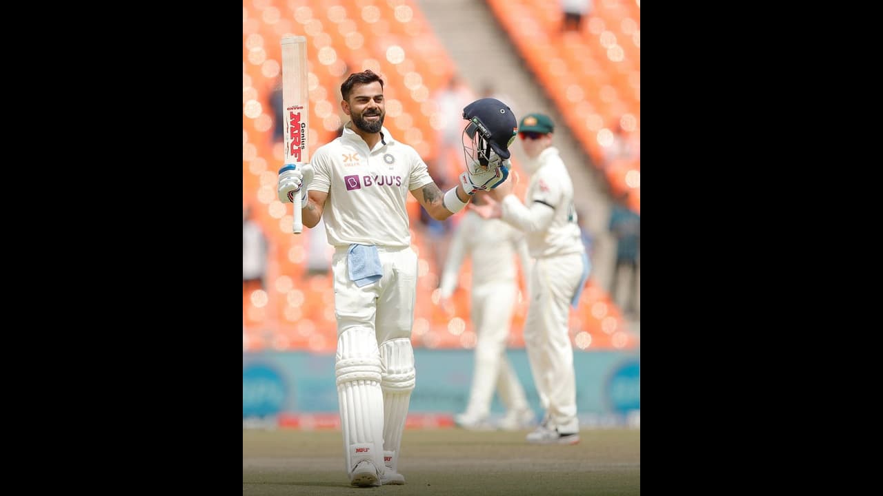 Ahmedabad Test ವಿರಾಟ್ ಕೊಹ್ಲಿ ಆಕರ್ಷಕ ಶತಕ, ಬೃಹತ್ ಮೊತ್ತದತ್ತ ಭಾರತ..! Ahmedabad Test ವಿರಾಟ್ ಕೊಹ್ಲಿ ಆಕರ್ಷಕ ಶತಕ, ಬೃಹತ್ ಮೊತ್ತದತ್ತ ಭಾರತ..!