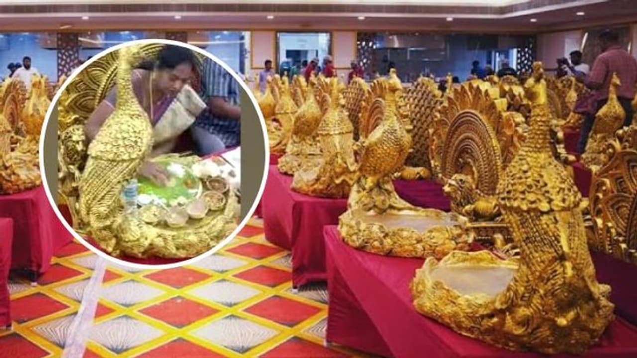 Viral Video: திருமணத்தில் ராஜ விருந்து..! வைரலாகும் வீடியோ Viral Video: திருமணத்தில் ராஜ விருந்து..! வைரலாகும் வீடியோ