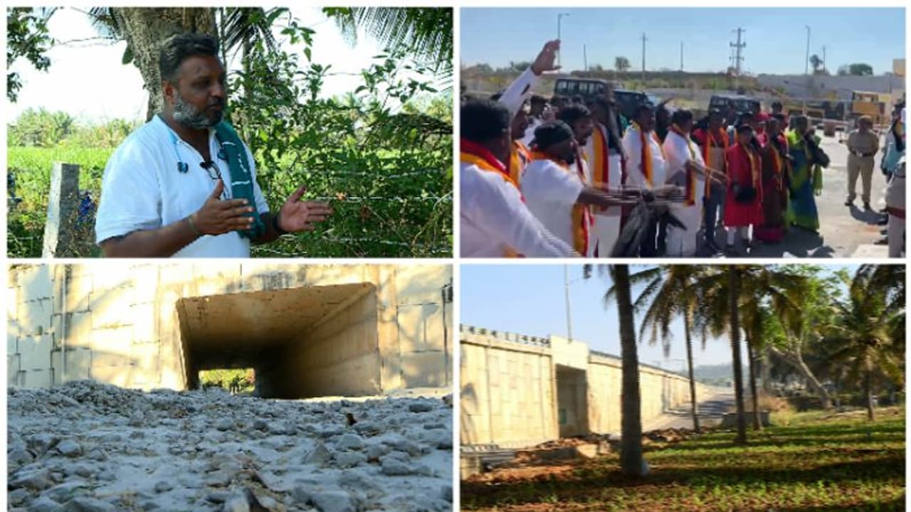 ബെംഗളുരു മൈസൂരു അതിവേഗപാതയ്ക്ക് എതിരെ പ്രതിഷേധം; സമരം തുടരാൻ കർഷക സംഘടനകൾ ബെംഗളുരു മൈസൂരു അതിവേഗപാതയ്ക്ക് എതിരെ പ്രതിഷേധം; സമരം തുടരാൻ കർഷക സംഘടനകൾ