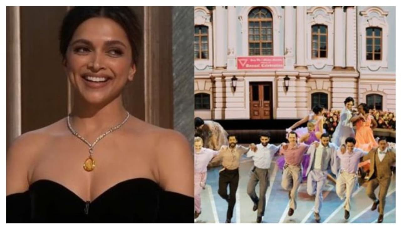 Oscars 2023: Deepika Padukone flaunts her million dollar smile, welcomes Naatu Naatu singers on stage (WATCH) Oscars 2023: Deepika Padukone flaunts her million dollar smile, welcomes Naatu Naatu singers on stage (WATCH)
