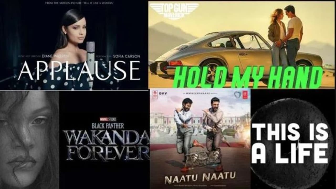  'నాటు నాటు' కు పోటీ ఇస్తూ ఆస్కార్ నామినేషన్స్ లో నిలిచిన పాటలు ఇవే