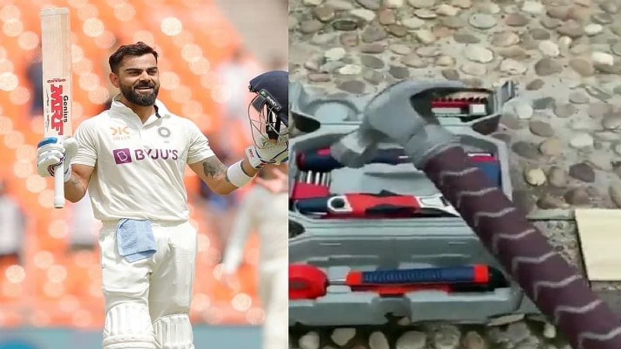 சுத்தியல், ஆணி, டூல்ஸ் பாக்ஸோடு விராட் கோலியை ஒப்பிட்ட வாசீம் ஜாஃபர்: ஏன், எதற்கு தெரியுமா?