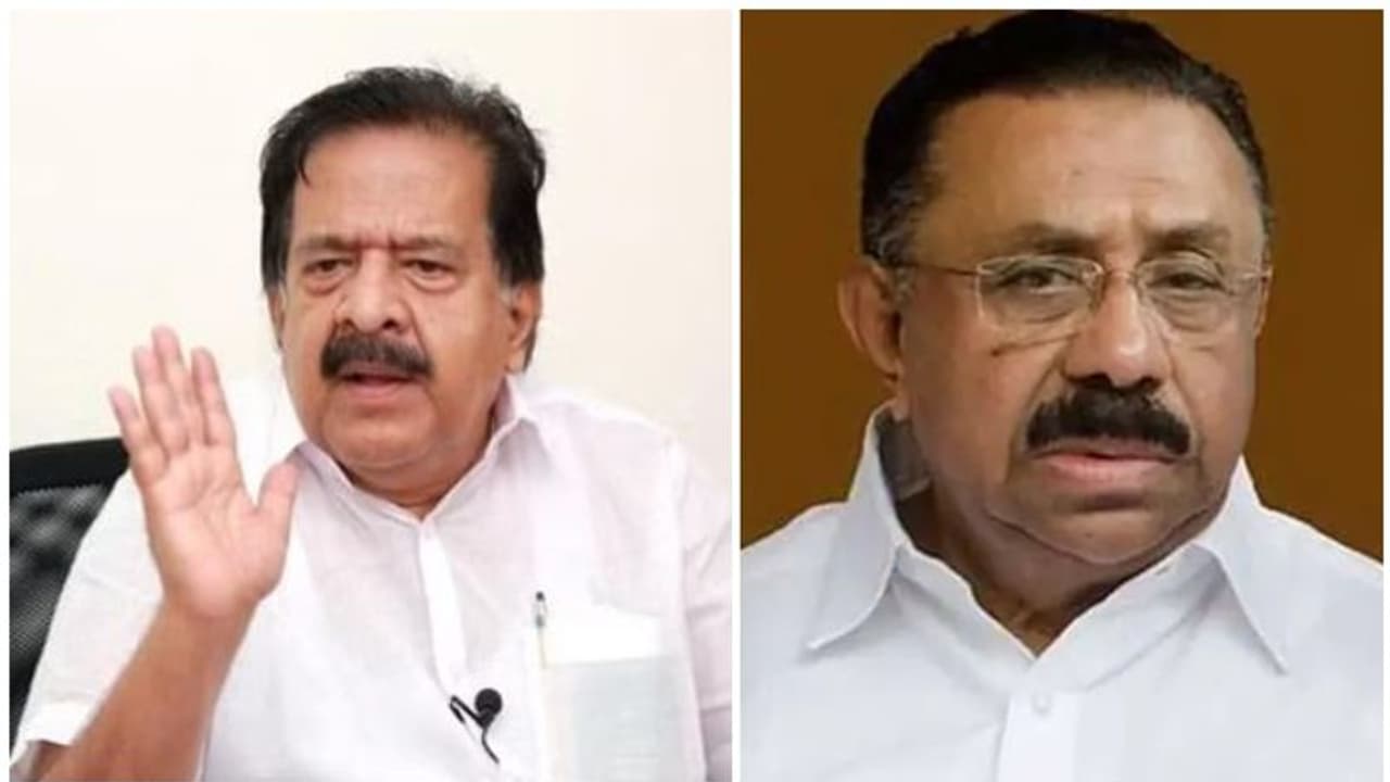 കെ മുരളീധരനും എം കെ രാഘവനുമെതിരായ അച്ചടക്ക നടപടി; കെപിസിസിയെ തള്ളി ചെന്നിത്തലയും എം എം ഹസ്സനും കെ മുരളീധരനും എം കെ രാഘവനുമെതിരായ അച്ചടക്ക നടപടി; കെപിസിസിയെ തള്ളി ചെന്നിത്തലയും എം എം ഹസ്സനും