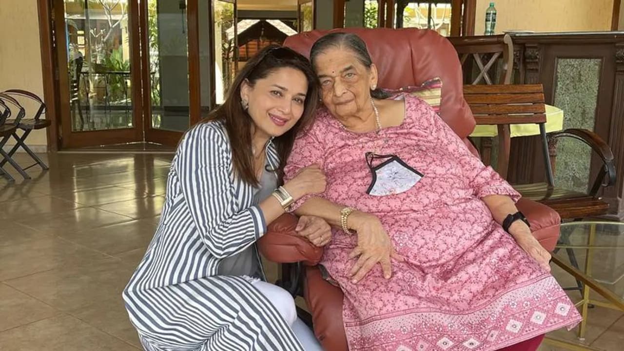 Madhuri Dixit writes an emotional post after mother's demise; here's what she has written 