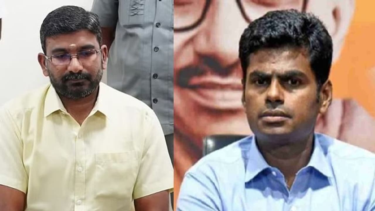 அண்ணாமலை தலைவரான பின் மூத்த நிர்வாகிகளுக்கு மரியாதையே இல்லை... முன்னாள் பாஜக நிர்வாகி குற்றச்சாட்டு!! அண்ணாமலை தலைவரான பின் மூத்த நிர்வாகிகளுக்கு மரியாதையே இல்லை... முன்னாள் பாஜக நிர்வாகி குற்றச்சாட்டு!!