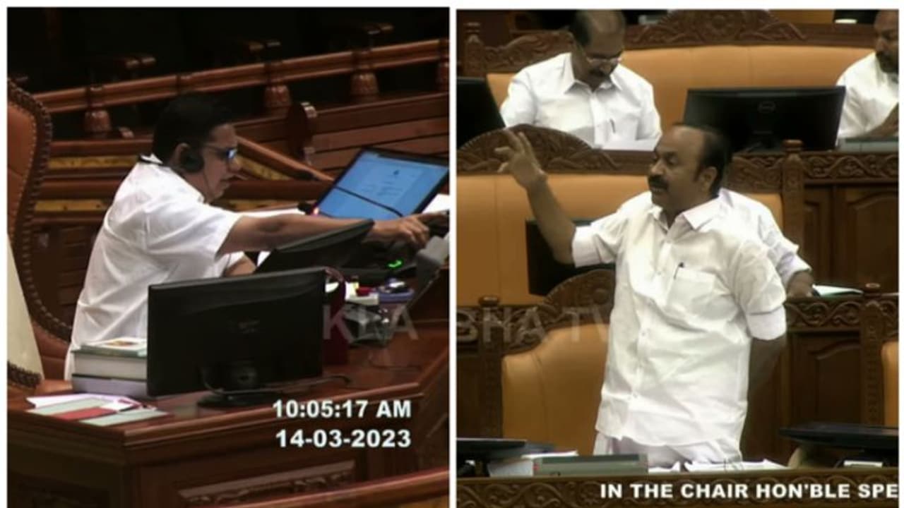 'ബ്രഹ്മപുരം' ഇന്നും സഭയിൽ, അടിയന്തരപ്രമേയത്തിന് അനുമതിയില്ല; സ്പീക്കറോട് കൊമ്പുകോർത്ത് പ്രതിപക്ഷം 'ബ്രഹ്മപുരം' ഇന്നും സഭയിൽ, അടിയന്തരപ്രമേയത്തിന് അനുമതിയില്ല; സ്പീക്കറോട് കൊമ്പുകോർത്ത് പ്രതിപക്ഷം