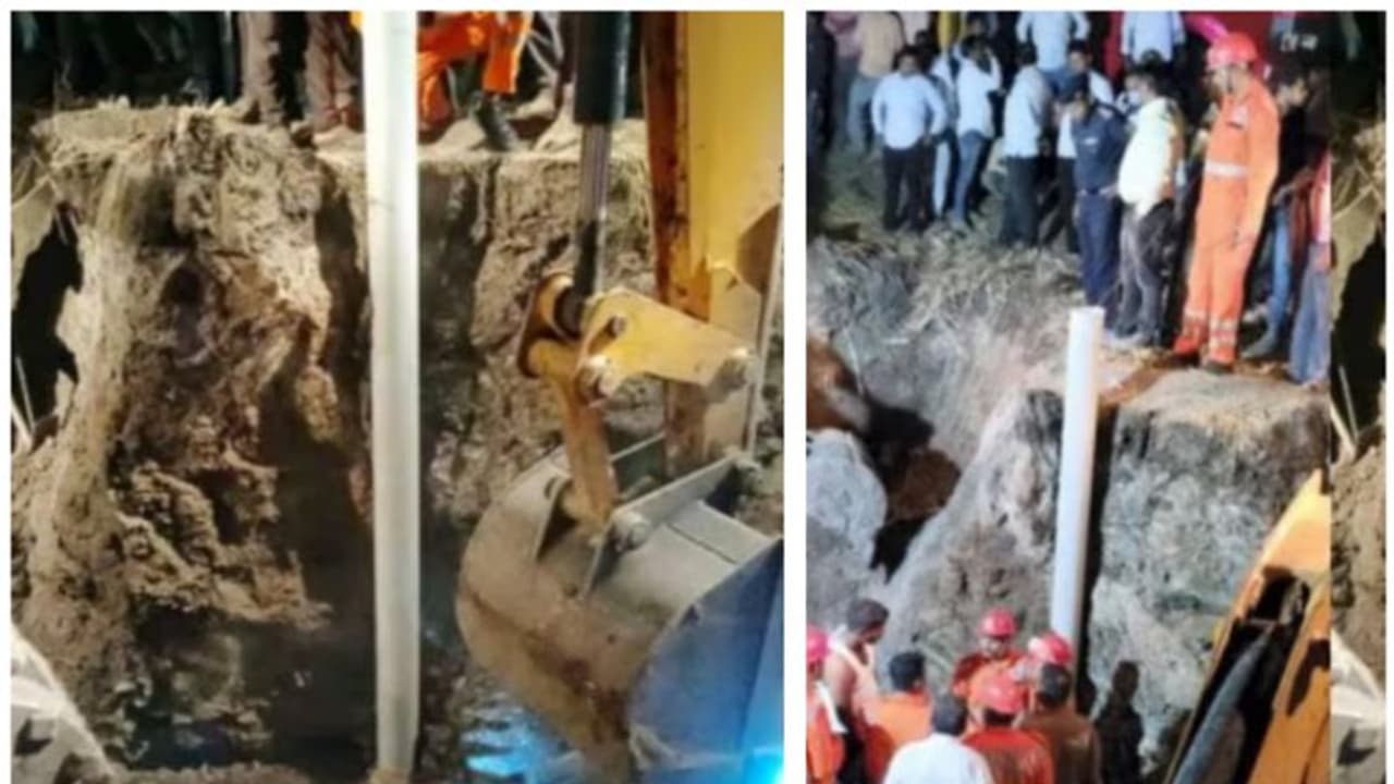 മണിക്കൂറുകൾ നീണ്ട രക്ഷാദൗത്യം വിഫലം; മഹാരാഷ്ട്രയിൽ കുഴൽക്കിണറിൽ വീണ അഞ്ചുവയസുകാരൻ മരിച്ചു മണിക്കൂറുകൾ നീണ്ട രക്ഷാദൗത്യം വിഫലം; മഹാരാഷ്ട്രയിൽ കുഴൽക്കിണറിൽ വീണ അഞ്ചുവയസുകാരൻ മരിച്ചു