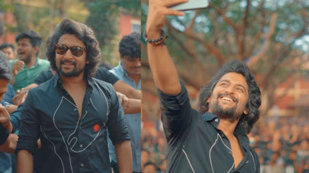 'ദസറയുടെ' വരവറിയിച്ച് യുസി കോളേജിനെ ഇളക്കി മറിച്ച് 'നാനി' 'ദസറയുടെ' വരവറിയിച്ച് യുസി കോളേജിനെ ഇളക്കി മറിച്ച് 'നാനി'