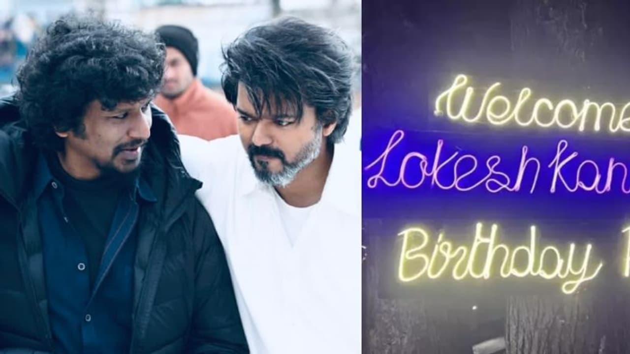 'നന്ദി വിജയ് അണ്ണാ'; കശ്‍മീരില്‍ 'ലിയോ' ടീമിനൊപ്പം പിറന്നാള്‍ ആഘോഷിച്ച് ലോകേഷ്