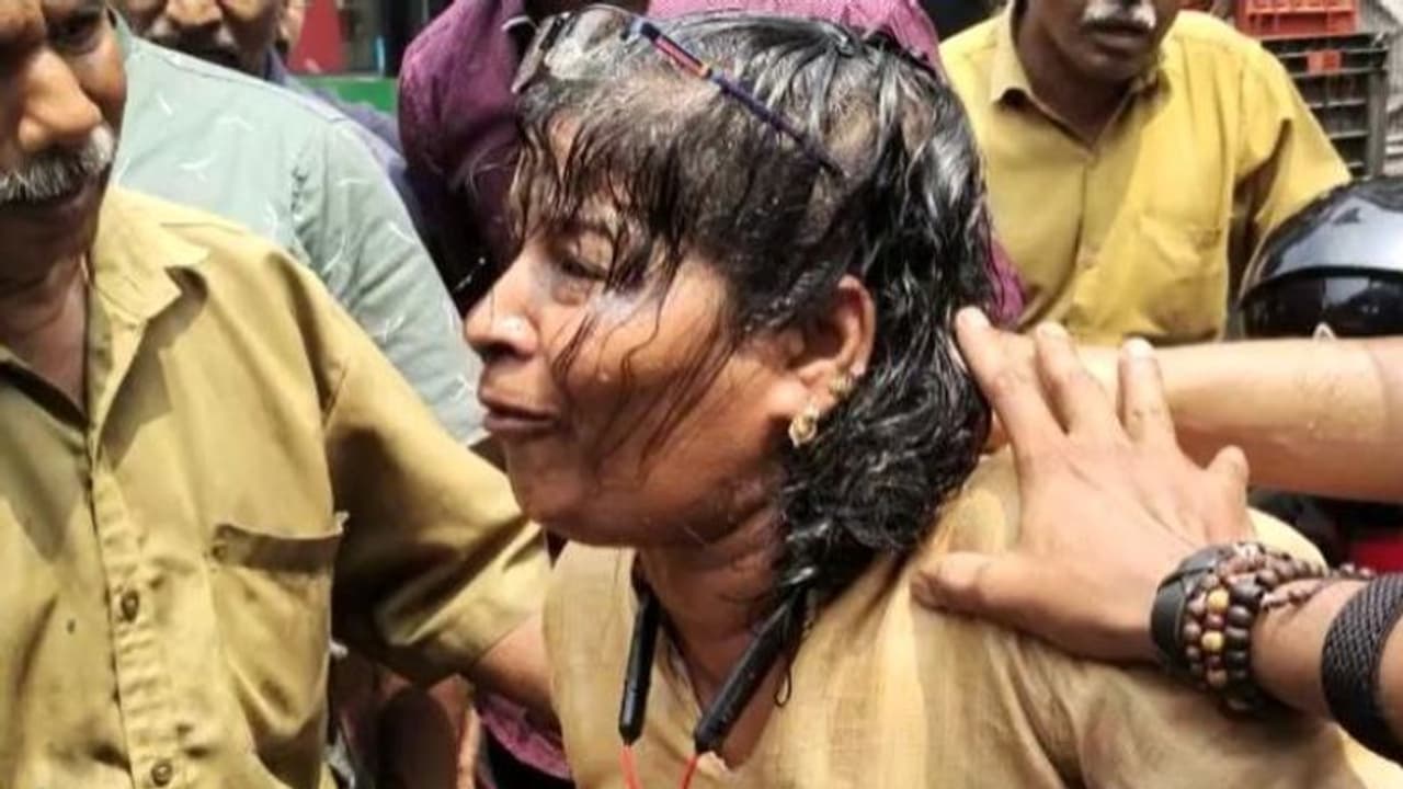 കൊച്ചി നഗരത്തിൽ ക്രൈം നന്ദകുമാറിനെതിരെ ആരോപണം ഉന്നയിച്ച് യുവതി ആത്മഹത്യക്ക് ശ്രമിച്ചു