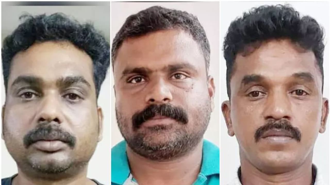 പൊലീസ് ചമഞ്ഞെത്തി, ചൂതാട്ടു സംഘത്തെ വിരട്ടി 10 ലക്ഷത്തോളം രൂപ തട്ടി; ഊട്ടിയിലേക്ക് കടന്ന പ്രതികൾ പിടിയിൽ പൊലീസ് ചമഞ്ഞെത്തി, ചൂതാട്ടു സംഘത്തെ വിരട്ടി 10 ലക്ഷത്തോളം രൂപ തട്ടി; ഊട്ടിയിലേക്ക് കടന്ന പ്രതികൾ പിടിയിൽ