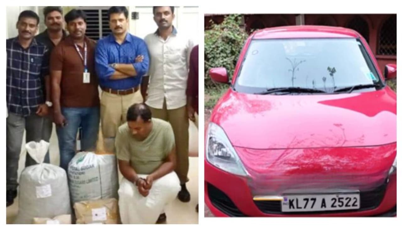 കോഴിക്കോട് വൻ മയക്കുമരുന്ന് വേട്ട; കാറിൽ കടത്തിയ 35 കിലോ കഞ്ചാവും ഹാഷിഷ് ഓയിലും പിടികൂടി, യുവാവ് അറസ്റ്റിൽ