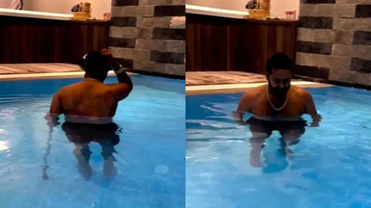 WATCH: Rishabh Pant shows impressive signs of recovery with water therapy; sends inspiring message