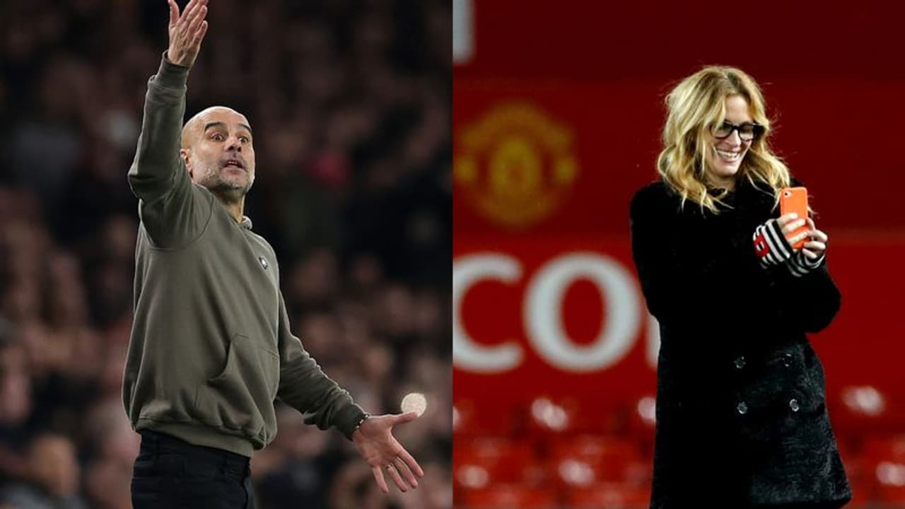 'Throwing it back' Man United teases City after Pep Guardiola reveals Julia Roberts failed him
