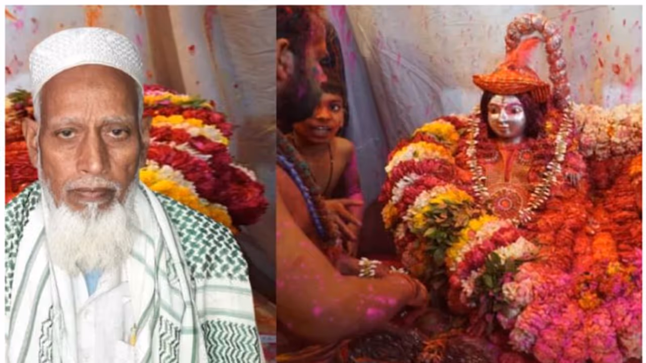 കാശി വിശ്വനാഥന് വേണ്ടി അക്ബാരി തലപ്പാവ് ഉണ്ടാക്കുന്ന മുഹമ്മദ് ഗിയാസുദ്ദീൻ; വാരണാസിയിൽ ഹോളി ഇങ്ങനെയുമാണ്! കാശി വിശ്വനാഥന് വേണ്ടി അക്ബാരി തലപ്പാവ് ഉണ്ടാക്കുന്ന മുഹമ്മദ് ഗിയാസുദ്ദീൻ; വാരണാസിയിൽ ഹോളി ഇങ്ങനെയുമാണ്!