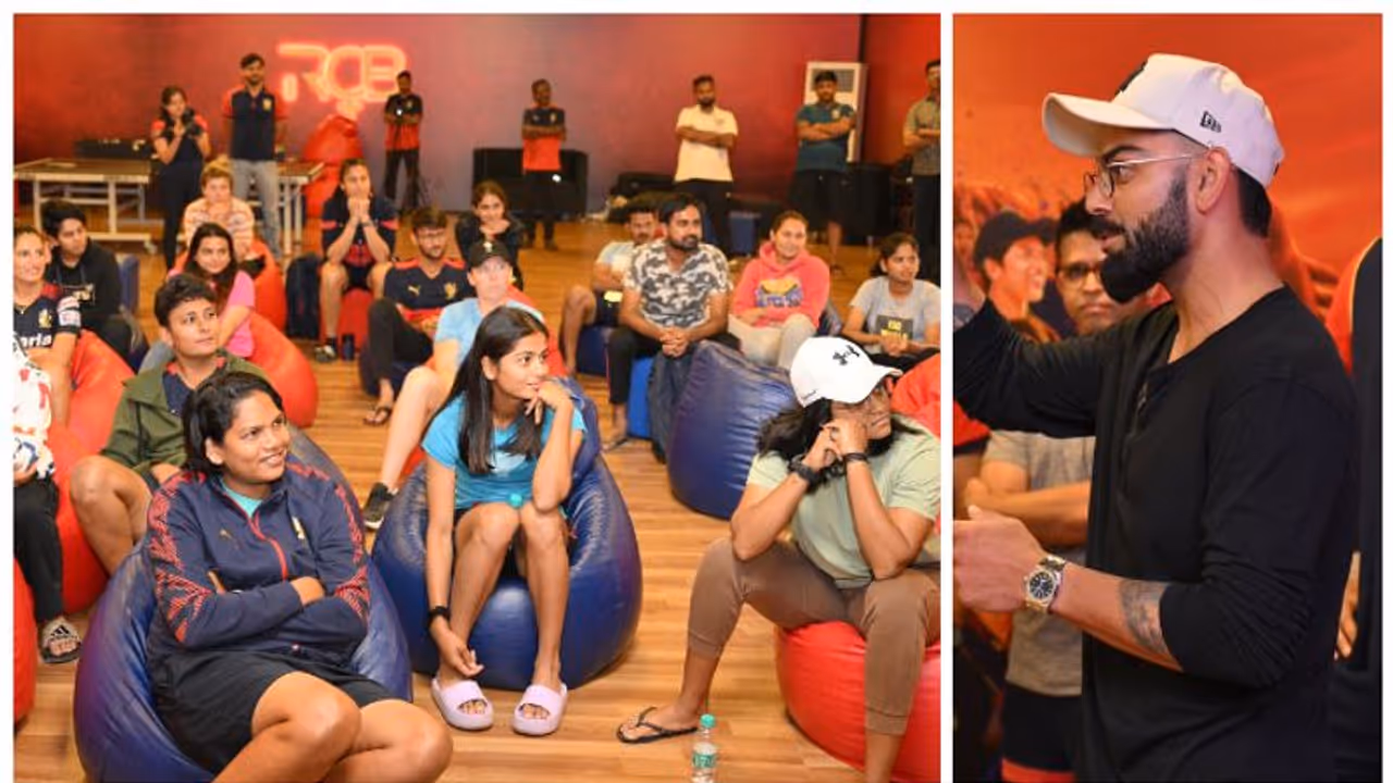 WPL 2023: RCB ತಂಡಕ್ಕೆ ಧೈರ್ಯ ತುಂಬಿದ ವಿರಾಟ್ ಕೊಹ್ಲಿ..! ಗೆಲುವಿನ ಖಾತೆ ತೆರೆದ ಬೆಂಗಳೂರು