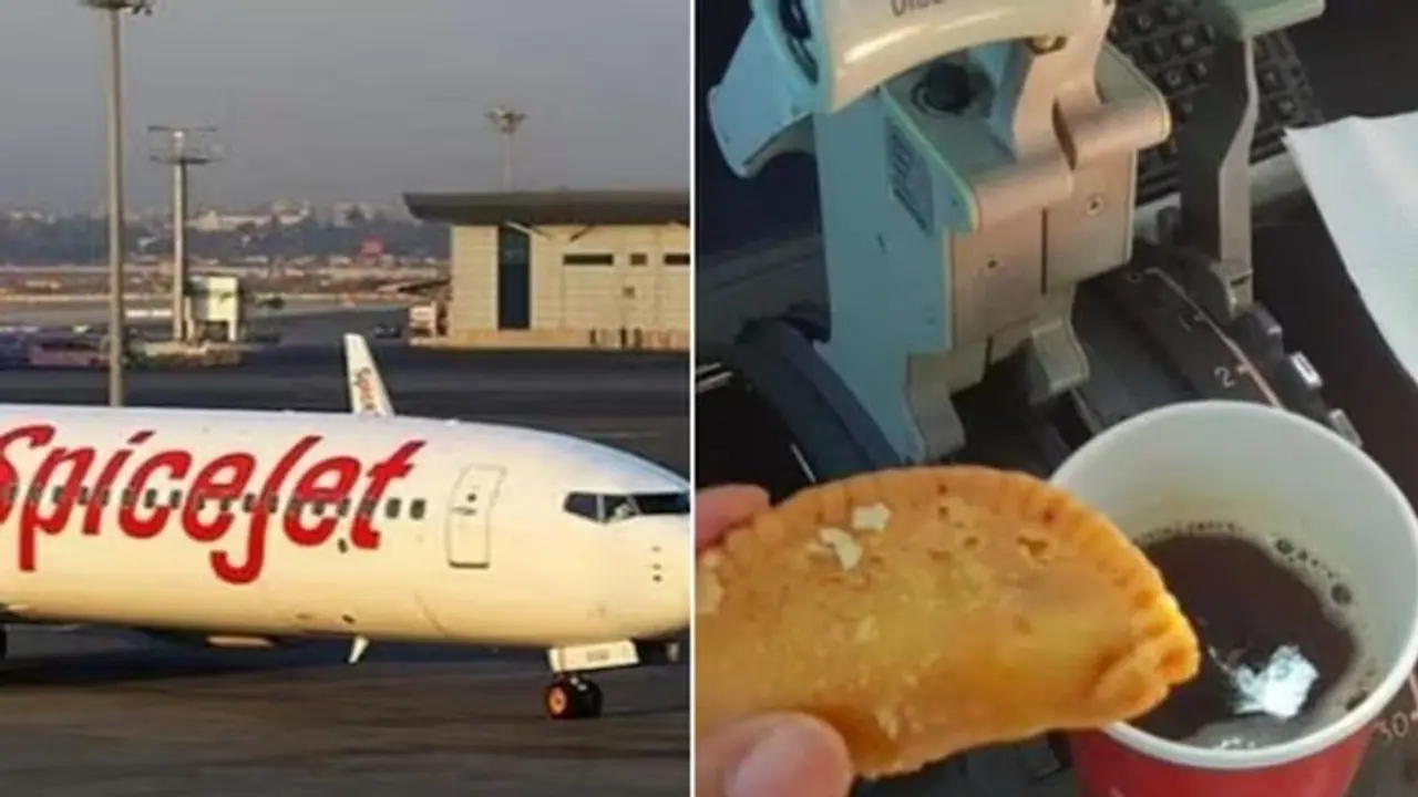 ಕಾಕ್‌ಪಿಟ್‌ನಲ್ಲಿ ಸಮೋಸ, ಪಾನೀಯ ಸೇವನೆ: ಇಬ್ಬರು ಪೈಲಟ್‌ಗಳ ಮನೆಗೆ ಕಳುಹಿಸಿದ ಸ್ಪೈಸ್ ಜೆಟ್