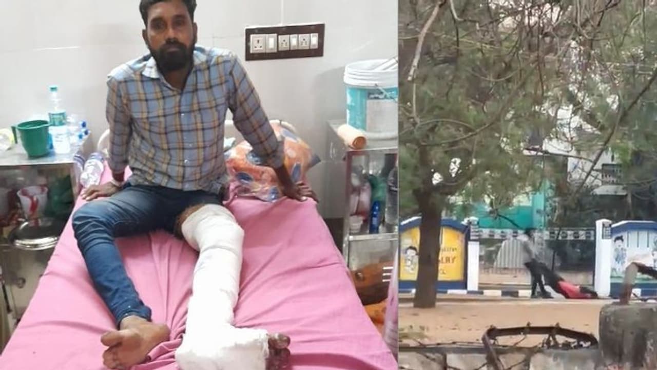 ಹಾಡಹಗಲೇ ಮಹಿಳಾ ಪ್ರೊಫೆಸರ್ ಎಳೆದೊಯ್ದು ದರೋಡೆ: ದೃಶ್ಯ ಕ್ಯಾಮರಾದಲ್ಲಿ ಸೆರೆ