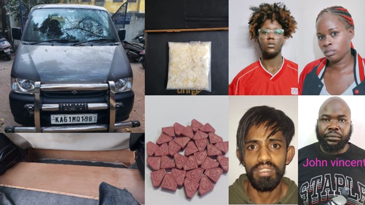 ಪುಷ್ಪ ಸಿನಿಮಾ ಸ್ಟೈಲ್ನಲ್ಲಿ ಕಾರು ಮಾಡಿಫೈ ಮಾಡಿ ಸ್ಮಗ್ಲಿಂಗ್: 2.5 ಕೋಟಿ ಮೌಲ್ಯದ ಮಾದಕ ವಸ್ತು ಜಪ್ತಿ ಪುಷ್ಪ ಸಿನಿಮಾ ಸ್ಟೈಲ್ನಲ್ಲಿ ಕಾರು ಮಾಡಿಫೈ ಮಾಡಿ ಸ್ಮಗ್ಲಿಂಗ್: 2.5 ಕೋಟಿ ಮೌಲ್ಯದ ಮಾದಕ ವಸ್ತು ಜಪ್ತಿ