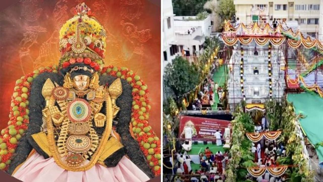 சென்னையில் பத்மாவதி தாயார் கோவில் கும்பாபிஷேகம் குவிந்த பக்தர்கள்!! சென்னையில் பத்மாவதி தாயார் கோவில் கும்பாபிஷேகம் குவிந்த பக்தர்கள்!!